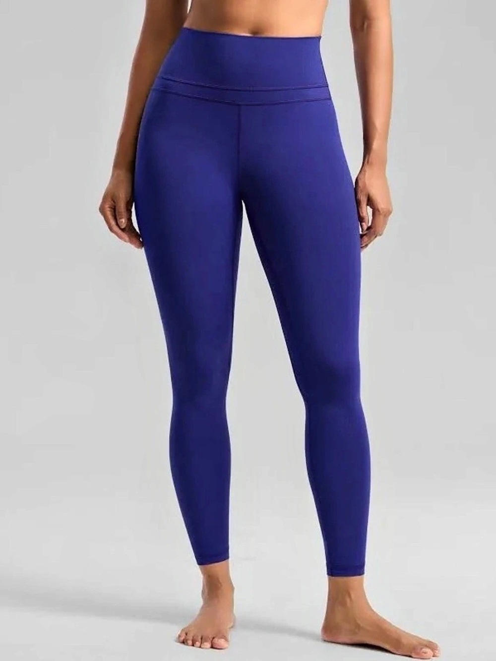 CRZ Yoga naked feel double seam waste leggings and 6” yoga shorts